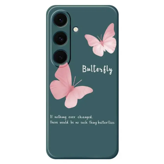 Coque Samsung Galaxy S25 FE Papillons Roses