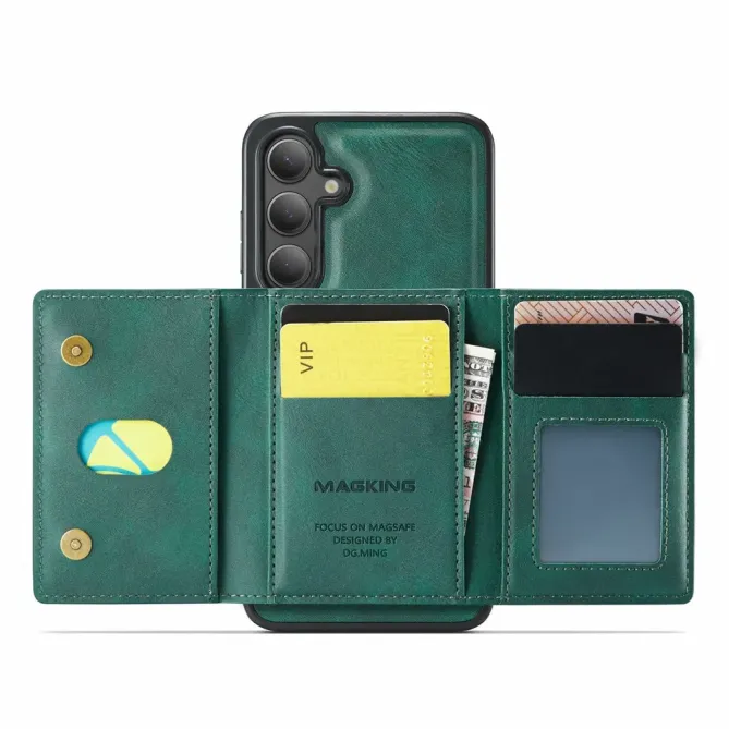 Coque Samsung Galaxy S25 FE Portefeuille Détachable MagSafe