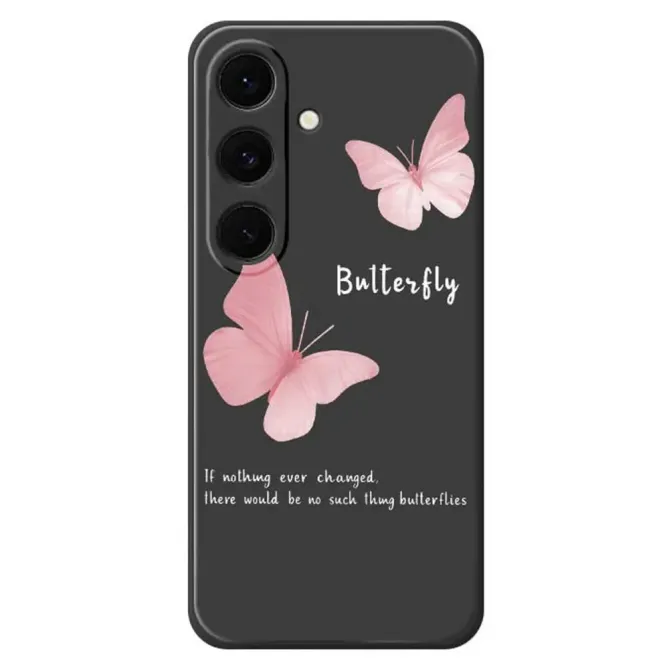 Coque Samsung Galaxy S25 FE Papillons Roses