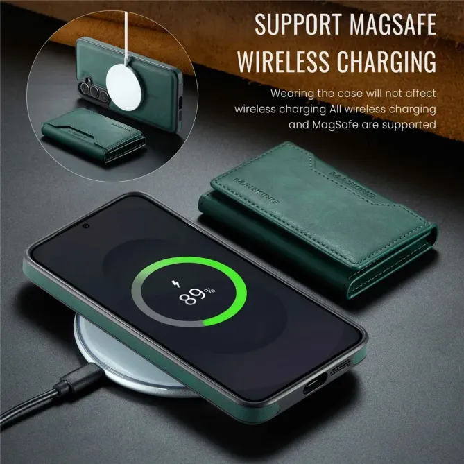 Coque Samsung Galaxy S25 FE Portefeuille Détachable MagSafe