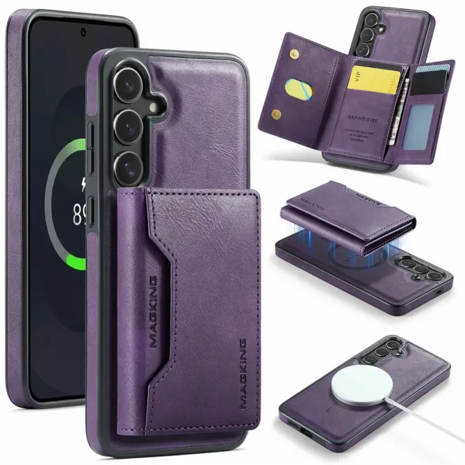 Coque Samsung Galaxy S25 FE Portefeuille Détachable MagSafe