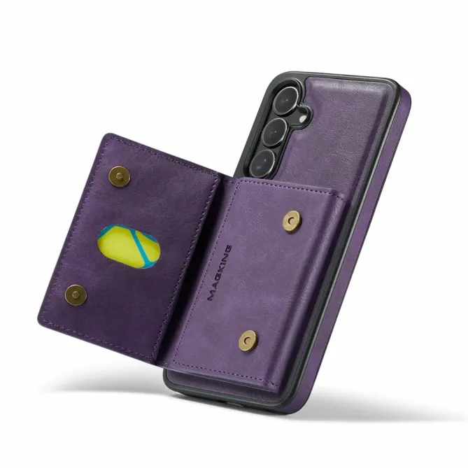 Coque Samsung Galaxy S25 FE Portefeuille Détachable MagSafe