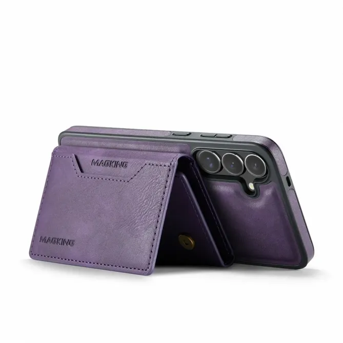 Coque Samsung Galaxy S25 FE Portefeuille Détachable MagSafe