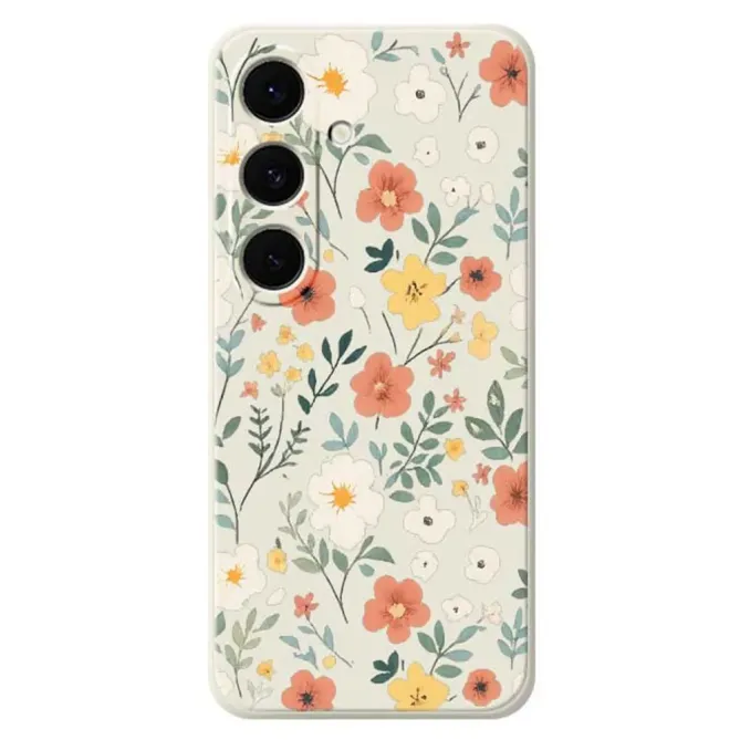 Coque Samsung Galaxy S25 FE Fleurs des Champs 02