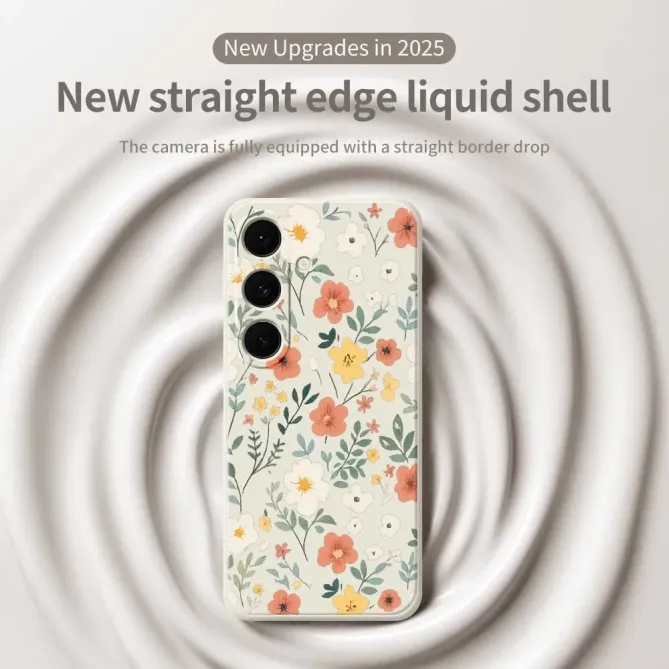 Coque Samsung Galaxy S25 FE Fleurs des Champs 02