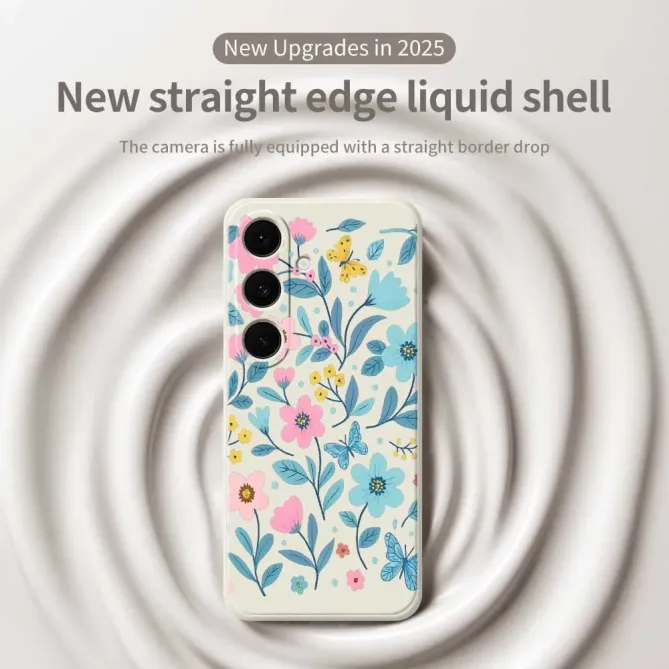 Coque Samsung Galaxy S25 FE Fleurs et Papillons | FRESQUE