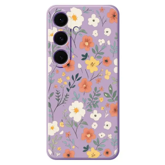 Coque Samsung Galaxy S25 FE Fleurs des Champs 02