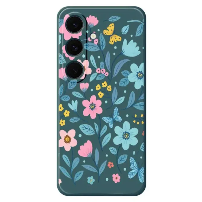 Coque Samsung Galaxy S25 FE Fleurs et Papillons | FRESQUE