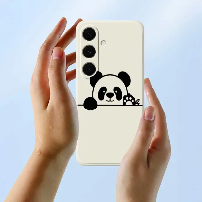Coque Samsung Galaxy S25 FE Illustration Panda Mignon