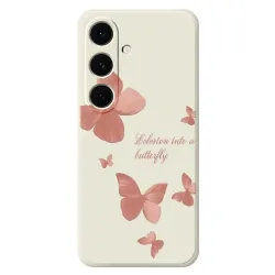 Coque Samsung Galaxy S25 FE Papillons Poudrés