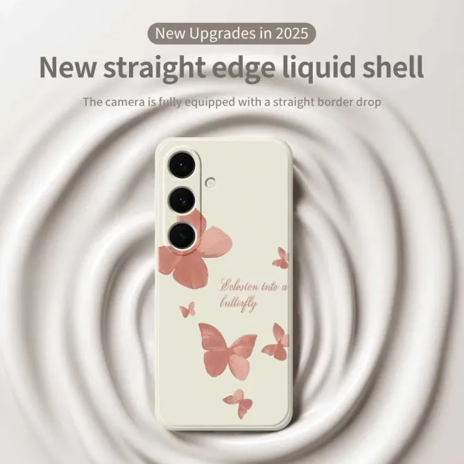 Coque Samsung Galaxy S25 FE Papillons Poudrés
