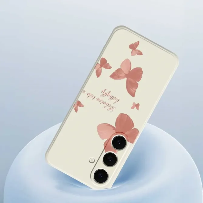 Coque Samsung Galaxy S25 FE Papillons Poudrés