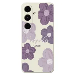 Coque Samsung Galaxy S25 FE Fleurs Violettes | AMÉTHYSTE