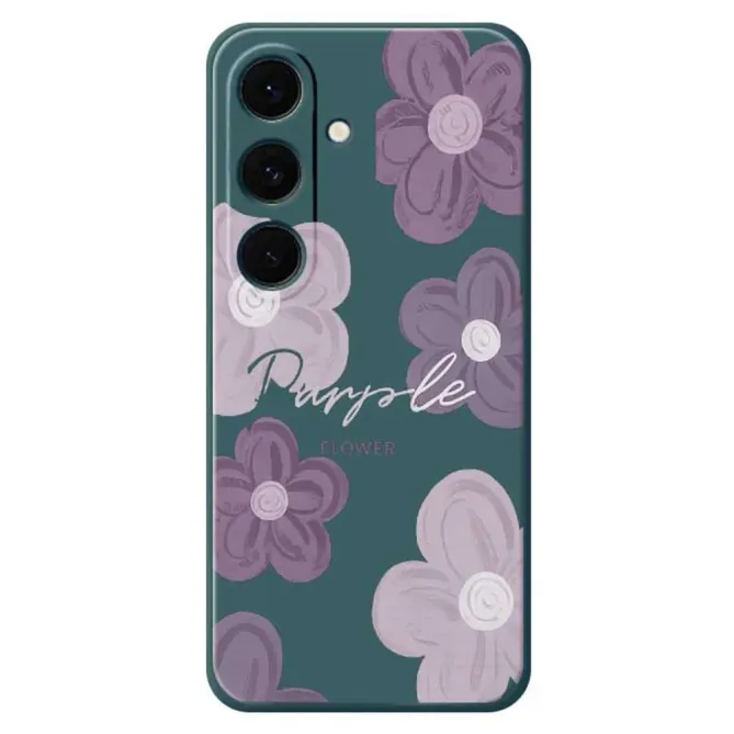 Coque Samsung Galaxy S25 FE Fleurs Violettes | AMÉTHYSTE