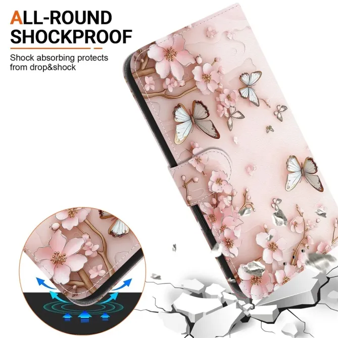 Housse Samsung Galaxy S25 FE Fleurs de Cerisier et Papillons | SAKURA