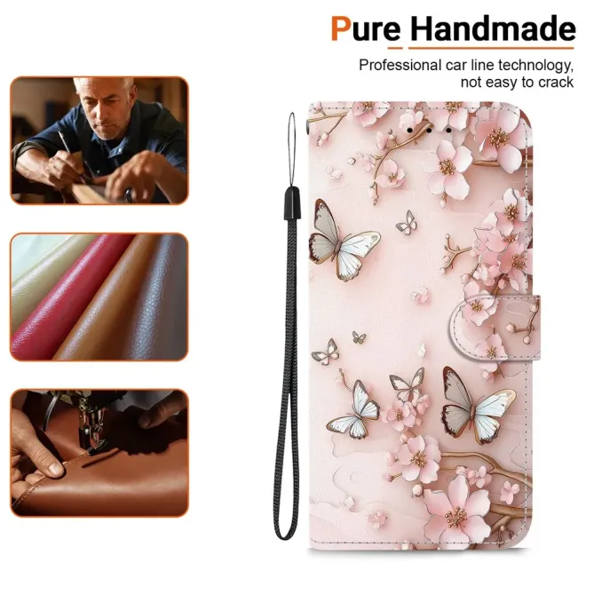 Housse Samsung Galaxy S25 FE Fleurs de Cerisier et Papillons | SAKURA
