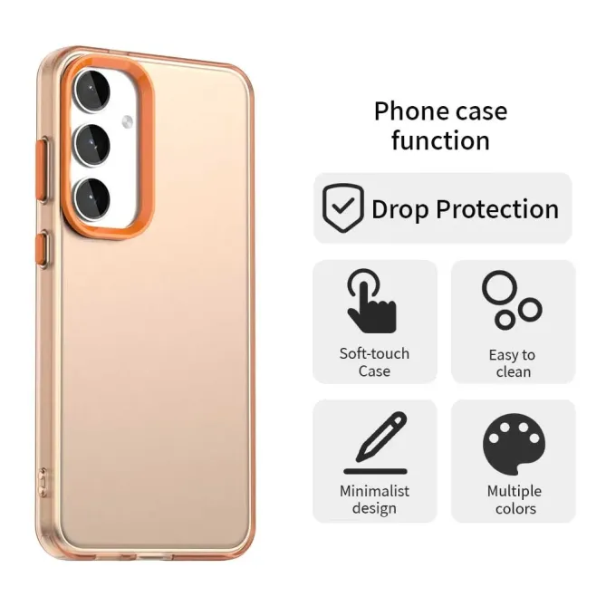 Coque Samsung Galaxy S25 FE Semi Transparente | Candy 2