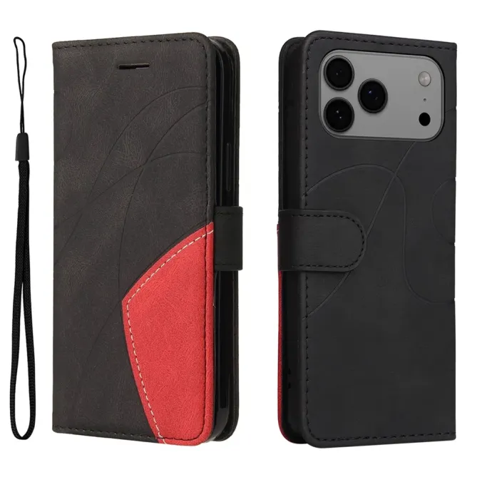 Housse iPhone 17 Pro Max Bicolore artistique