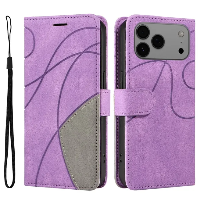 Housse iPhone 17 Pro Max Bicolore artistique