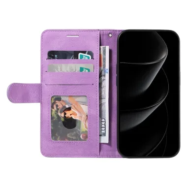 Housse iPhone 17 Pro Max Bicolore artistique Violet clair - photo 15