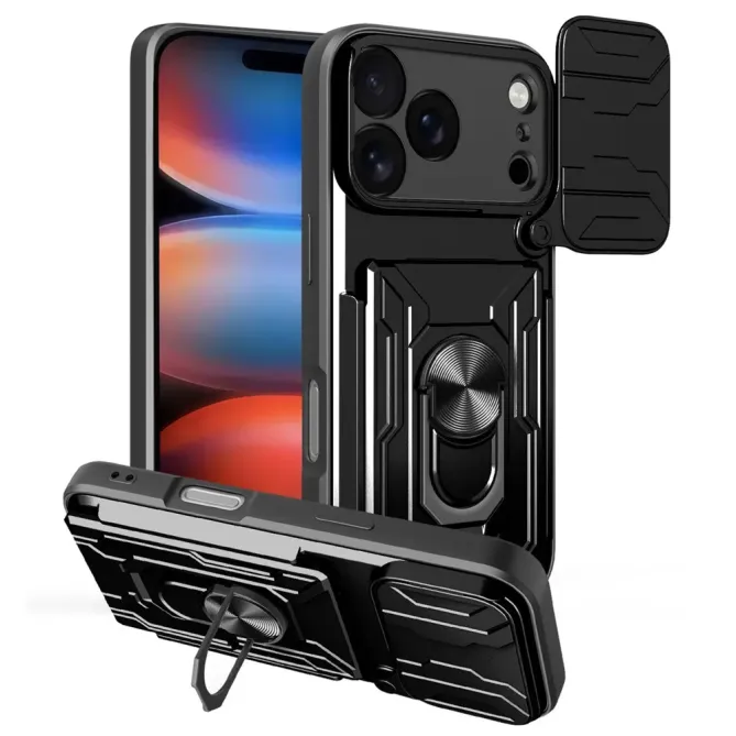 Coque iPhone 17 Pro Max à Porte-Carte Coulissant | VAULT