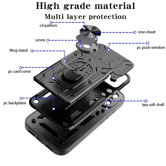 Coque iPhone 17 Pro Max à Porte-Carte Coulissant | VAULT