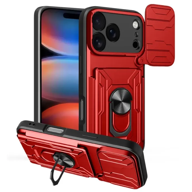 Coque iPhone 17 Pro Max à Porte-Carte Coulissant | VAULT