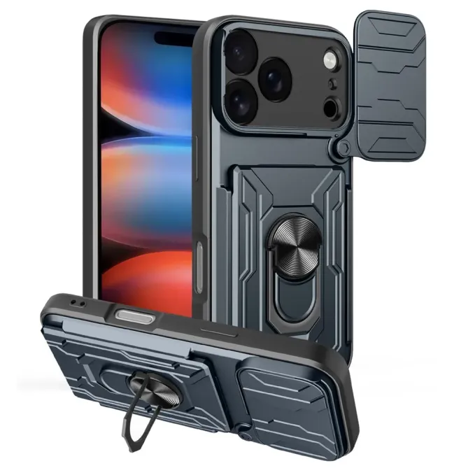 Coque iPhone 17 Pro Max à Porte-Carte Coulissant | VAULT