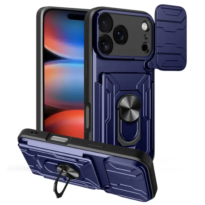 Coque iPhone 17 Pro Max à Porte-Carte Coulissant | VAULT