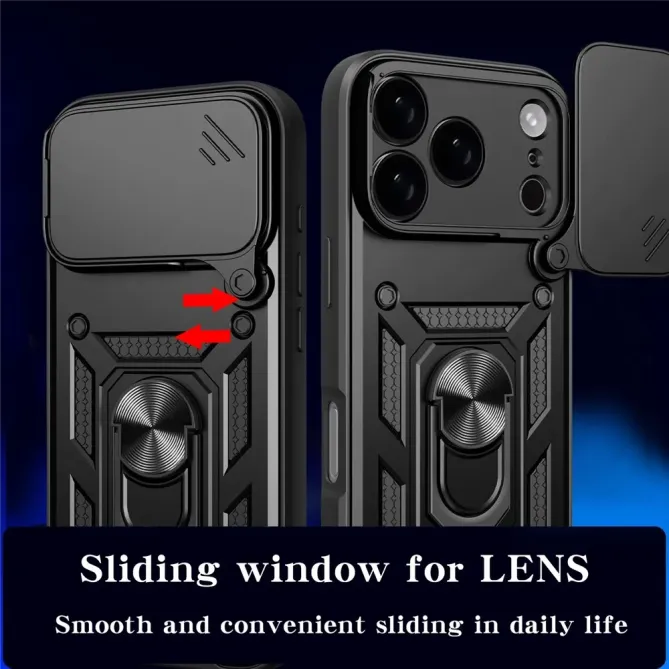 Coque iPhone 17 Pro Max Antichoc à Volet Caméra | ARMOR-TEK