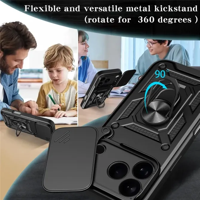 Coque iPhone 17 Pro Max Antichoc à Volet Caméra | ARMOR-TEK