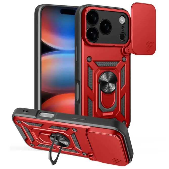 Coque iPhone 17 Pro Max Antichoc à Volet Caméra | ARMOR-TEK