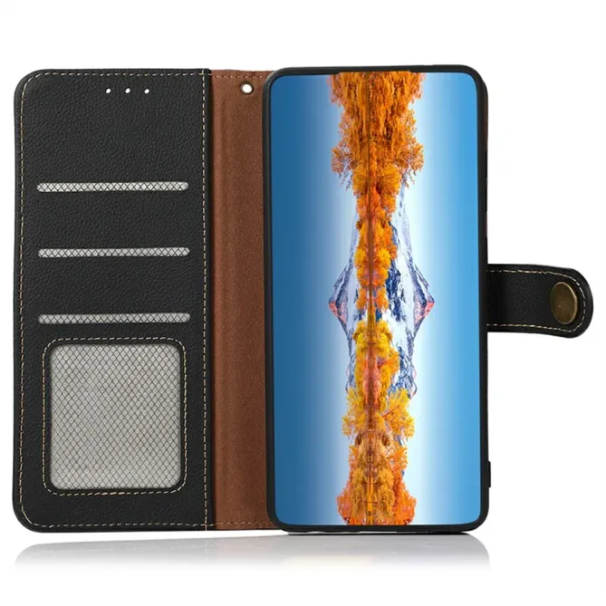 Housse iPhone 17 Pro Max KHAZNEH Classic en cuir