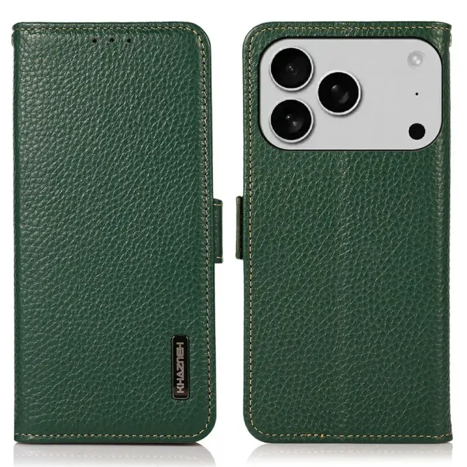 Housse iPhone 17 Pro Max KHAZNEH cuir grainé first