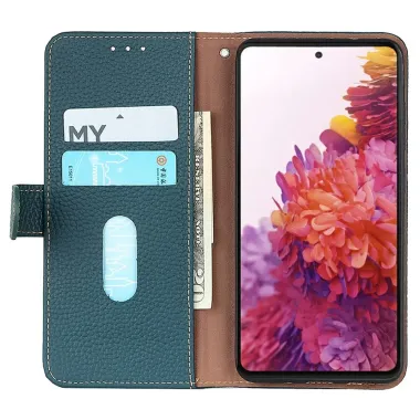 Housse iPhone 17 Pro Max Cuir Grainé KHAZNEH Bleu Paon - photo 13