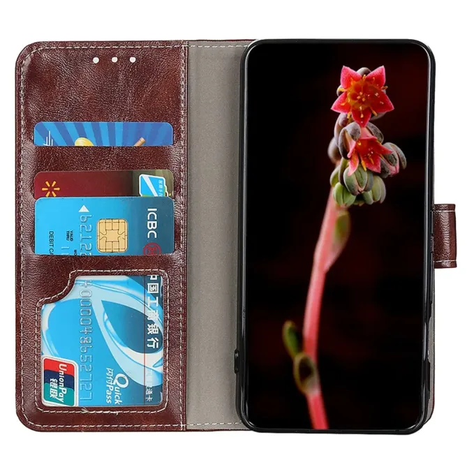 Housse iPhone 17 Pro Max effet cuir luxueux coutures