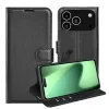Housse iPhone 17 Pro Max portefeuille style cuir