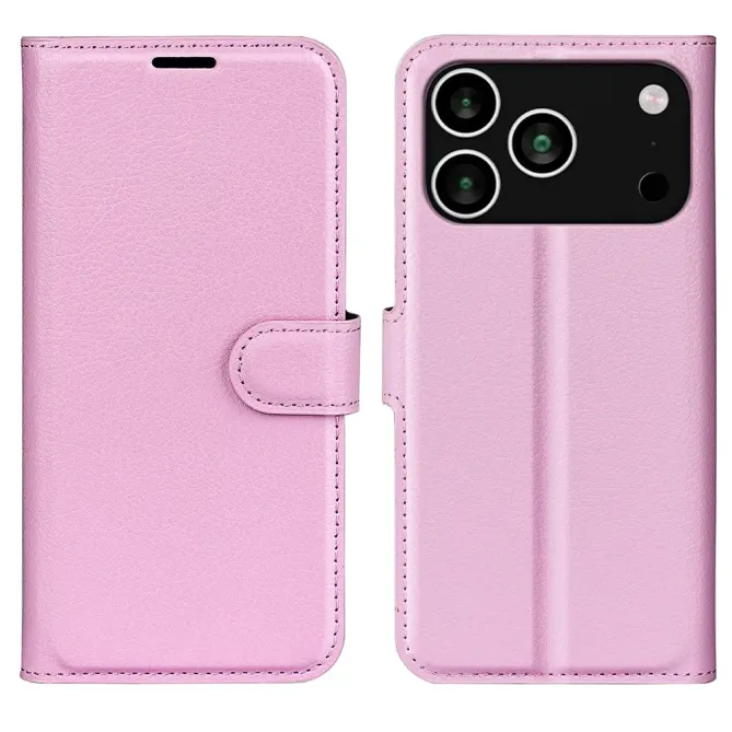 Housse iPhone 17 Pro Max portefeuille style cuir
