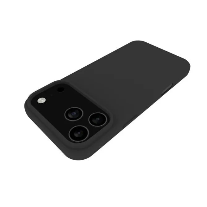 Coque Noire Mat iPhone 17 Pro Max avec Verre Trempé