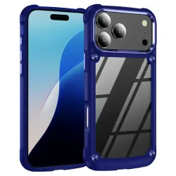 Coque iPhone 17 Pro Max Antichoc à Accents Métalliques | ARMORLUX