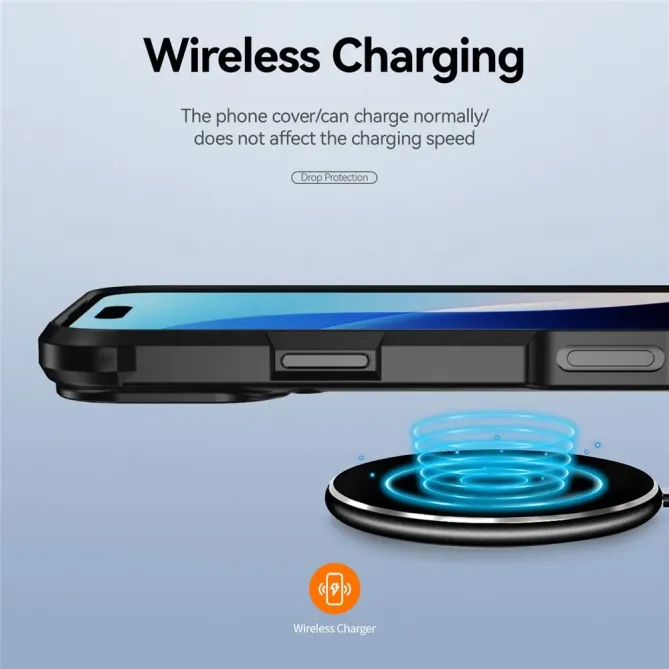 Coque iPhone 17 Pro Max Antichoc à Accents Métalliques | ARMORLUX