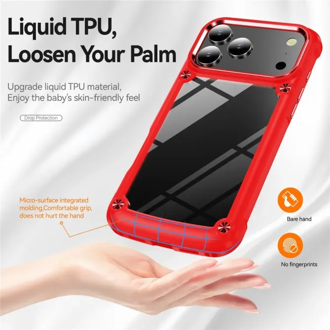 Coque iPhone 17 Pro Max Antichoc à Accents Métalliques | ARMORLUX