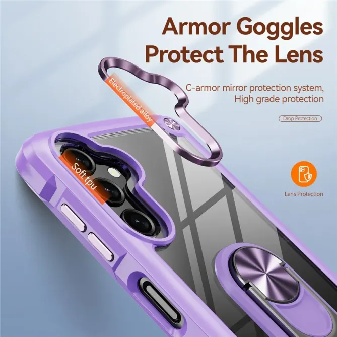 Protection coque Samsung Galaxy A17 5G Antichoc avec anneau