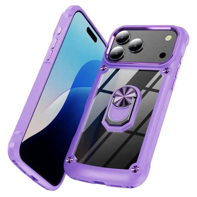 Protection coque iPhone 17 Pro Max Antichoc avec anneau