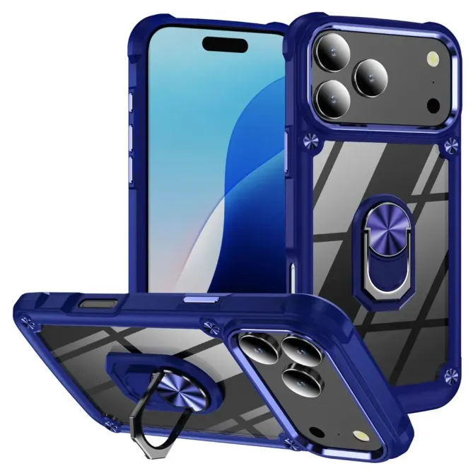 Protection coque iPhone 17 Pro Max Antichoc avec anneau