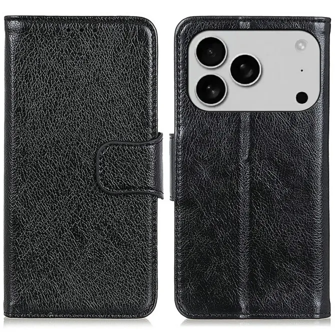 Housse iPhone 17 Pro Max Style Cuir Vieilli