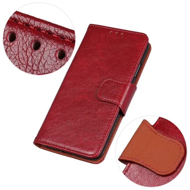 Housse iPhone 17 Pro Max Style Cuir Vieilli