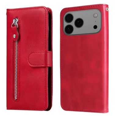 Housse iPhone 17 Pro Max Zipper Pocket Fonction Support