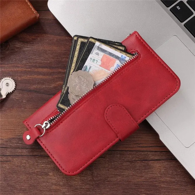 Housse iPhone 17 Pro Max Zipper Pocket Fonction Support