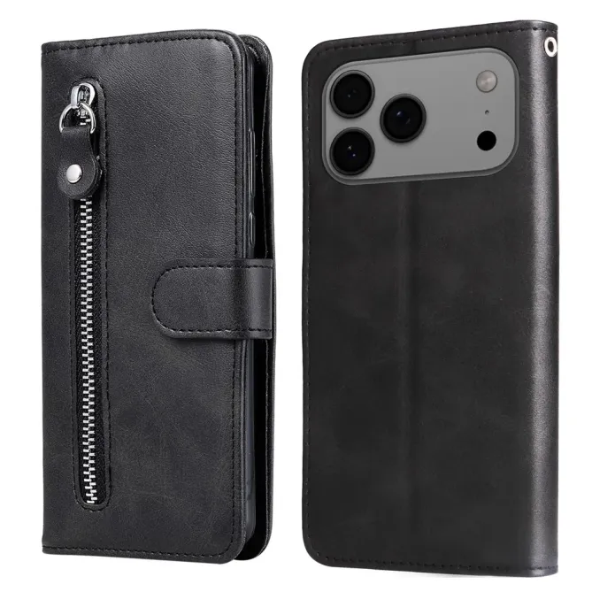 Housse iPhone 17 Pro Max Zipper Pocket Fonction Support